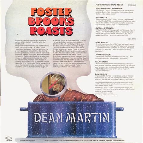 Vintage Stand-up Comedy: Foster Brooks - Foster Brooks Roasts 1976