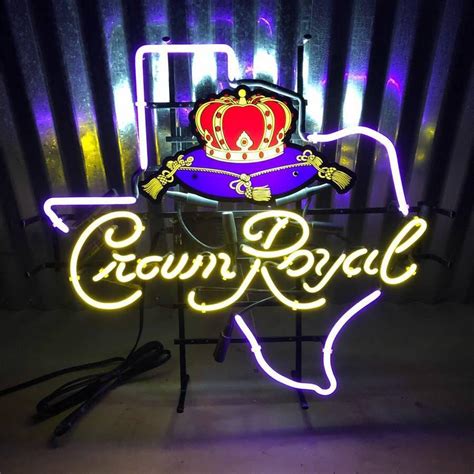 Crown Royal Texas Neon Sign Neon Light – DIY Neon Signs