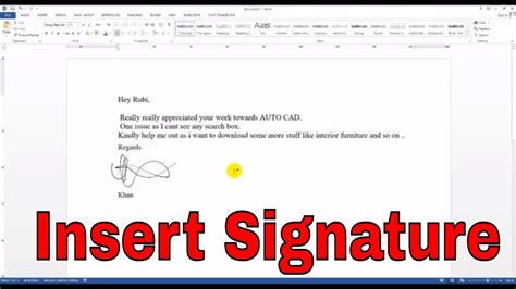 How to protect a word document with only an editable signature line ...