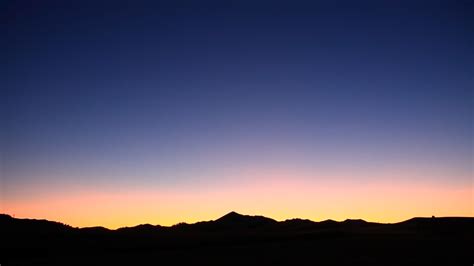 Silhouette hill, sunset, sunlight, dark, sky HD wallpaper | Wallpaper Flare