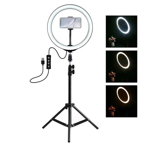 38cm Ring Light With 7ft Stand - Mak Tech