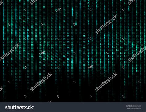 Matrix Code Conceptual Background Stock Photo 263329235 : Shutterstock