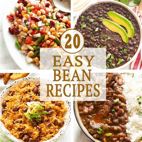 20 Easy Bean Recipes - Immaculate Bites