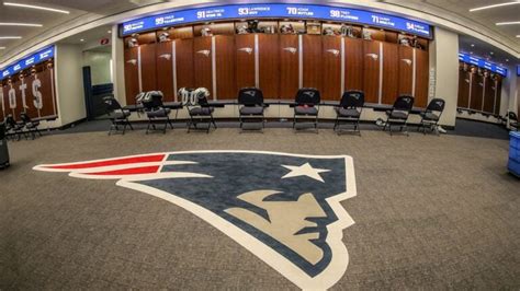 Look inside the Patriots' remodeled locker room