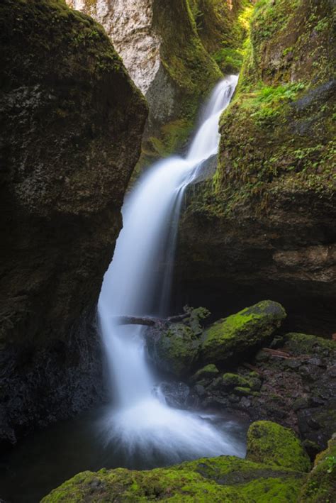 Cave Falls, Skamania County, Washington - Northwest Waterfall Survey