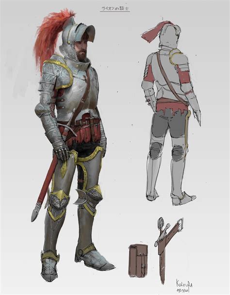 Medieval Knight Concept Art