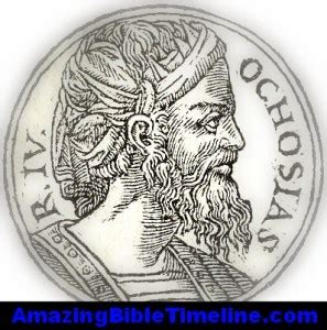 Ahaziah, Wicked King of Judah – Amazing Bible Timeline with World History