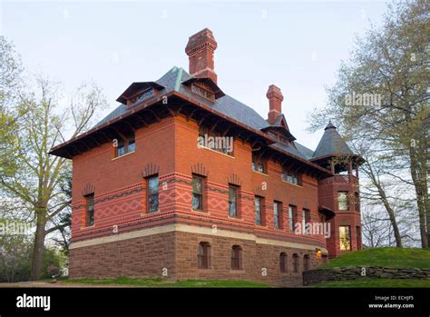 Mark Twain house and museum in Hartford CT Stock Photo - Alamy