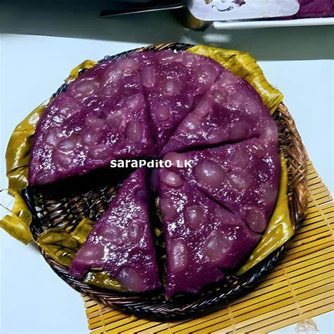 Recipe of CASSAVA CAKE with UBE