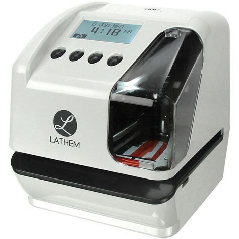 LTHLT5000 - Lathem LT5 Electronic Time and Date Stamp - Card Punch ...