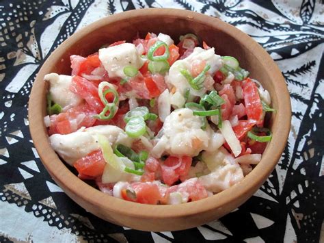 Shoot and Eat: Samoan Raw Fish Salad