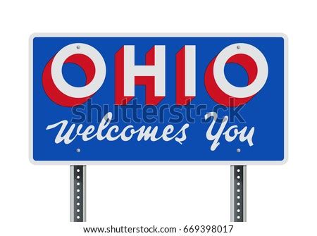 Welcome Ohio Sign Stock Photo 102711539 - Shutterstock