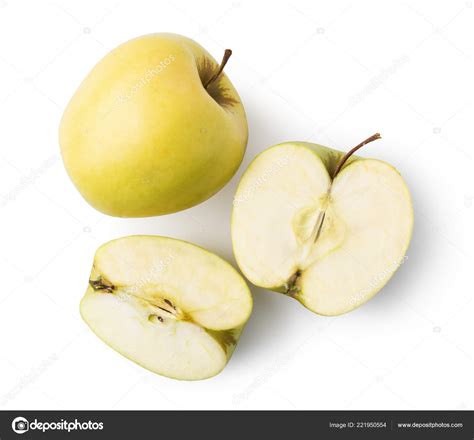 Apple Fruit Isolated White Background Stock Photo by ©gresey 221950554