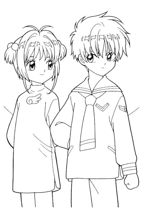 Sakura - 999 Coloring Pages | Coloring pages, Cardcaptor sakura, Cute ...