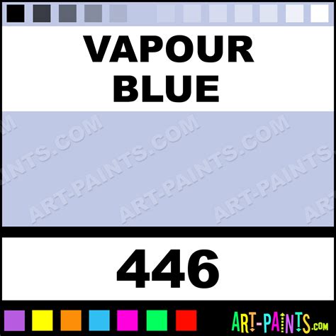 Vapour Blue Artist Spray Paints - Aerosol Decorative Paints - 446 ...