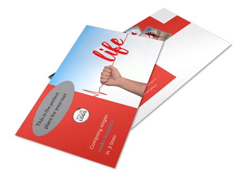 Blood Donation Centers Postcard Template | MyCreativeShop