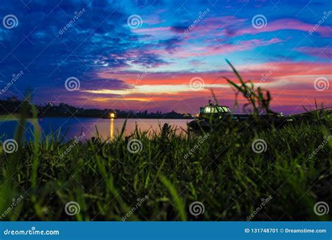 A Beautiful Sunset Near Cox`s Bazar Stock Image - Image of beautifulnature, sunset: 131748701