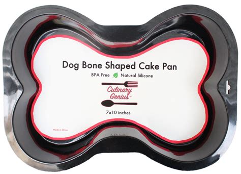 Silicone Dog Bone Shape Cake Pan for Puppy Birthday Cake Mix Novelty ...