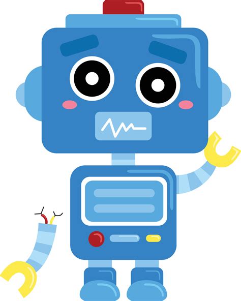 Cute Robot vector clipart picture cartoon 8225752 Vector Art at Vecteezy