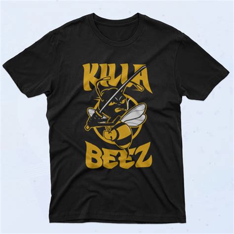 Wu Tang Clan Mascot Killa Bee 90s T Shirt Style - 90sclothes.com