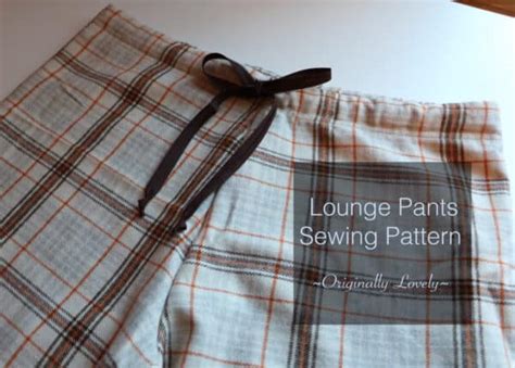 Lounge Pants Sewing Pattern - Originally Lovely