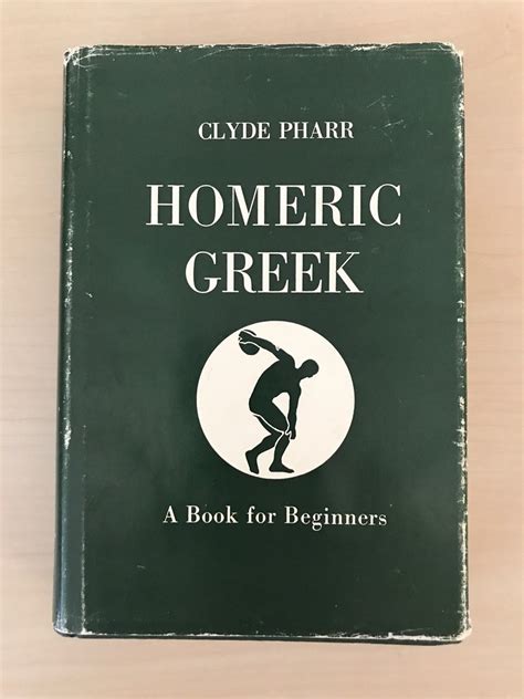 Vocabulary for Homeric Greek, A Book for Beginners