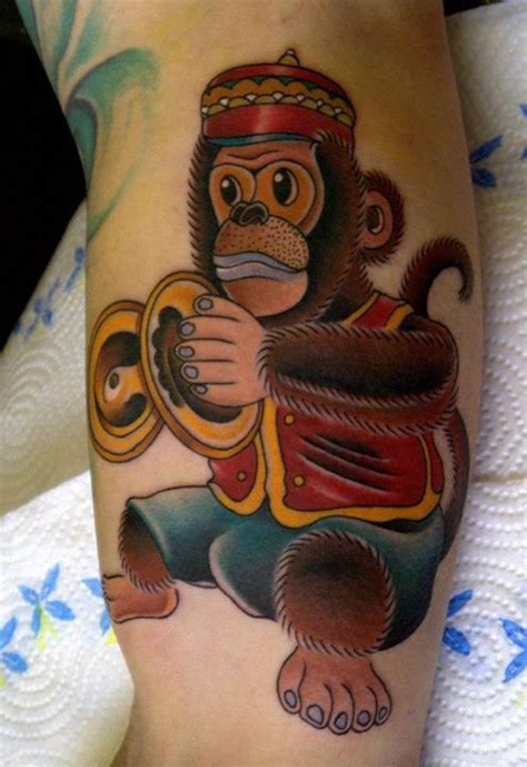 Tattoo by Phatt German | Monkey tattoos, Traditional tattoo art, Arm tattoo