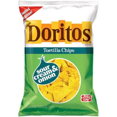 Doritos Sour Cream & Onion Tortilla Chips, 11 oz - Kroger