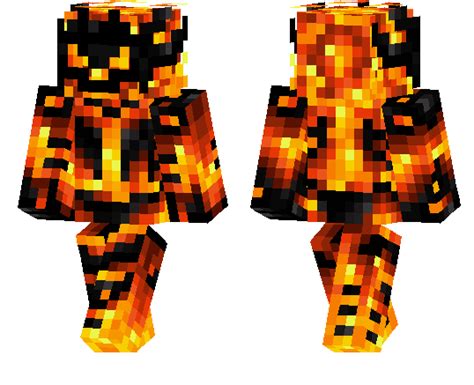 Fire Demon | Minecraft PE Skins