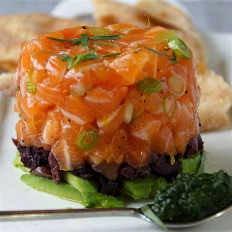 Salmon Tartare with Avocado, Olives & Tarragon Recipe on Food52 ...