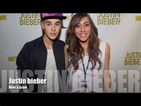 Justin Bieber - Meet & Greet - YouTube