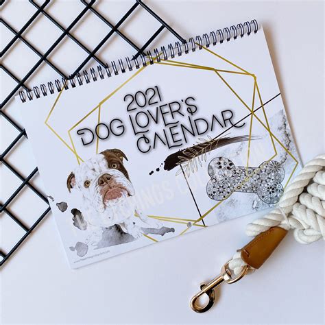 2021 Dog Lovers Calendar - The Etchings Collection