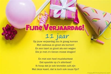 Fijne verjaardag 11 jaar - foto's (12)