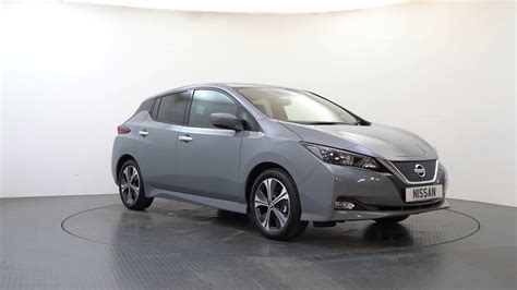 100% Electric Nissan LEAF N-Connecta in Ceramic Grey Premium Metallic at Western and Barnetts ...