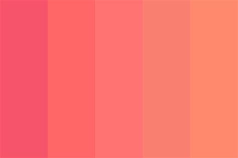 SALMON CORAL Color Palette