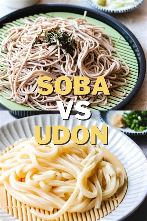 Soba vs. Udon: What is the Difference in Japanese Noodles - Chef JA Cooks