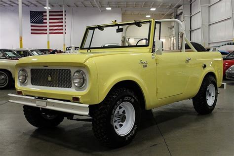 Sunshine Yellow 1964 International Scout For Sale | MCG Marketplace