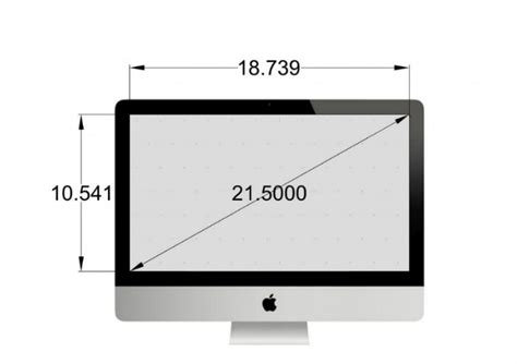 27" iMac display only dimensions? | MacRumors Forums