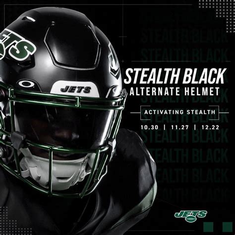 New York Jets Unveil Alternate Helmets