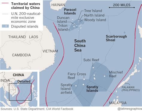 Southeast Asian nations give weak rebuke to China over South China Sea dispute - Los Angeles Times