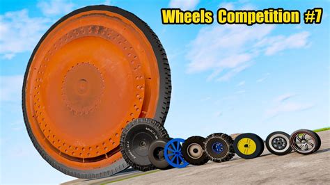 Wheels Competition #7 - Who is better? - Beamng drive - YouTube