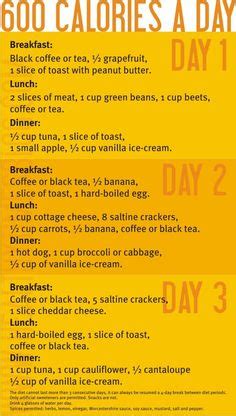 500 & 600 calorie meal plans