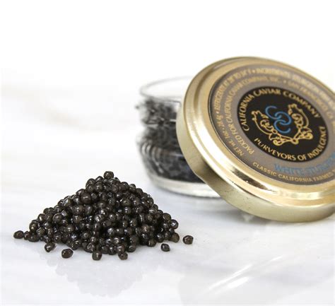 Classic White Sturgeon Caviar – California Caviar Company