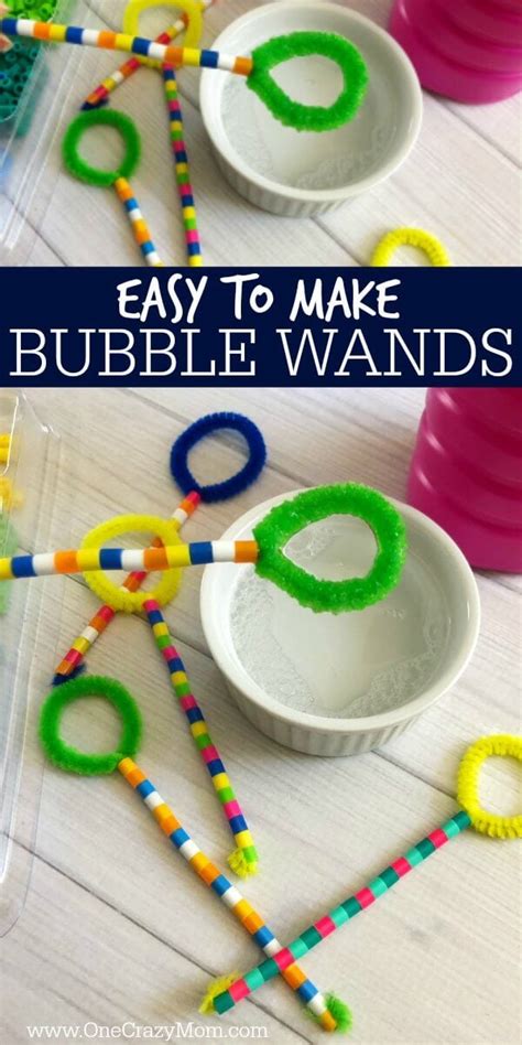 DIY Bubble Wand - Learn how to make a bubble wand