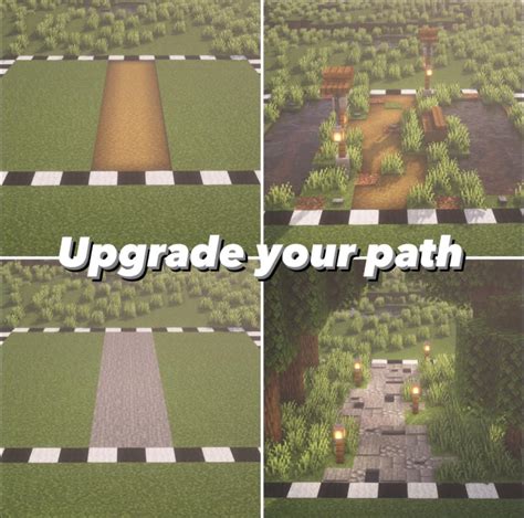 Path improvements, made by me! : r/Minecraft