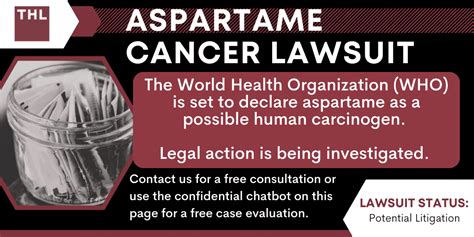 Aspartame Cancer Lawsuit | Aspartame Cancer Risk Claims