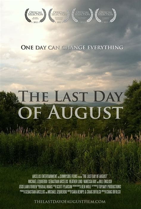 The Last Day of August (2012) - IMDb