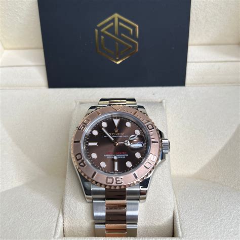 Rolex Yacht-Master 40 126621 Chocolate Dial Everose 2019 Full Set Watch | SwissTimepieces