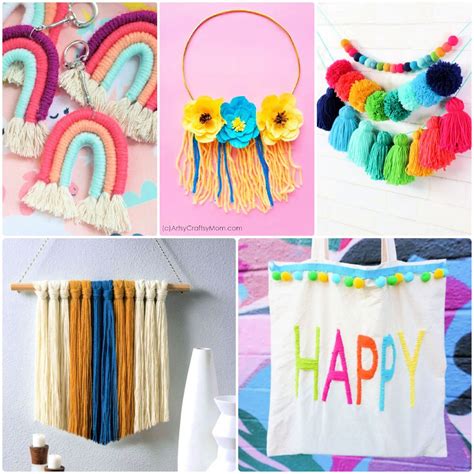 30 Easy Yarn Crafts for Make Creative Things - Craftulate