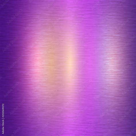 Vector foil purple metallic texture with shiny scratched surface, polished imitation background ...